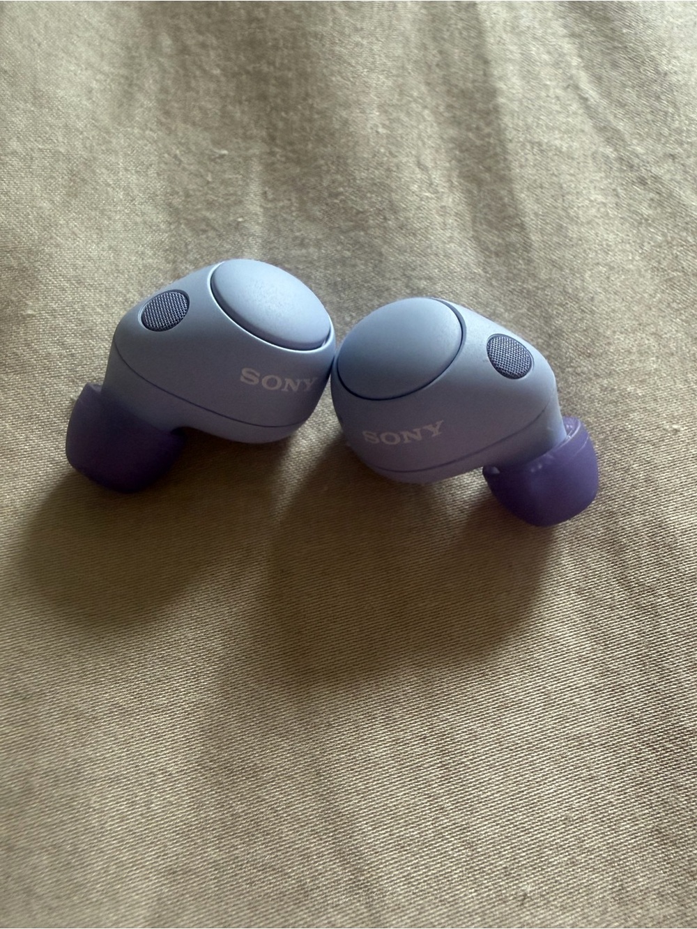Sony WF-C700N Wireless Noise Cancelling Earbuds, Lavender – No Case
